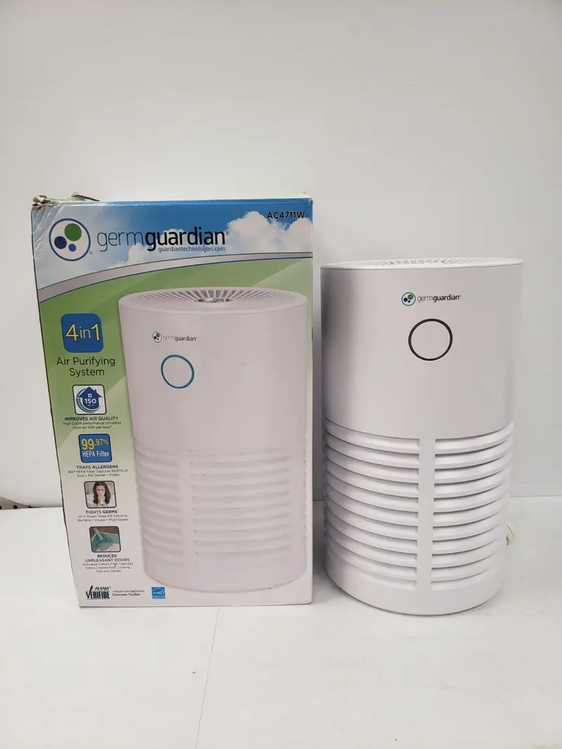 Germguardian Ac4711W Air Purifier – Uv-C Light + Hepa + Carbon Filter 1
