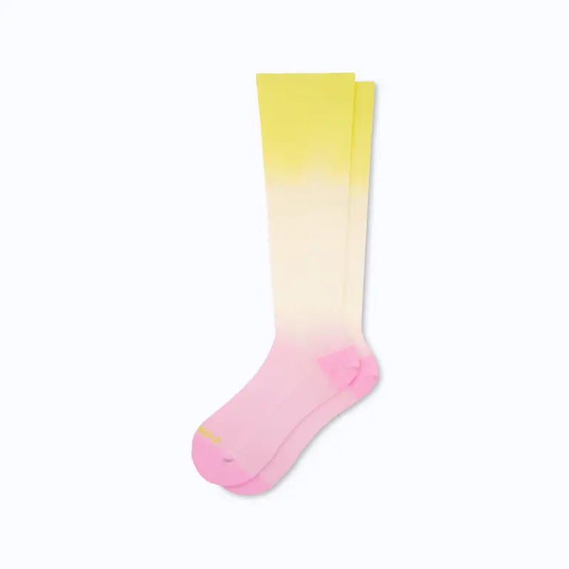 Gradient Ombre Knee-High Compression Socks 1