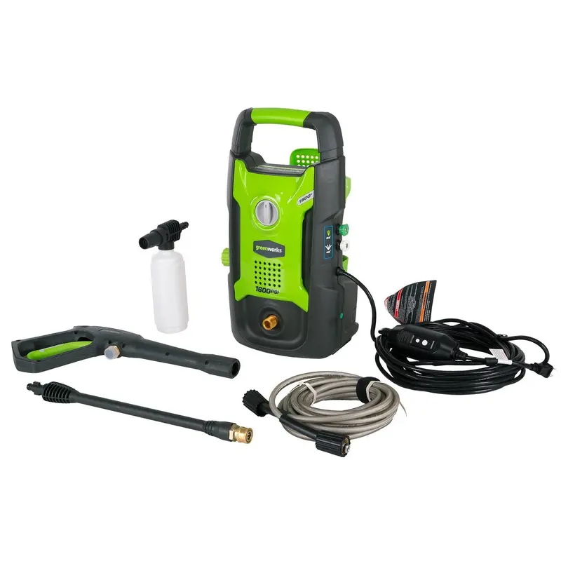 Greenworks Gpw1602 1600 Psi Electric Pressure Washer — 13 Amp, 1.2 Gpm 1