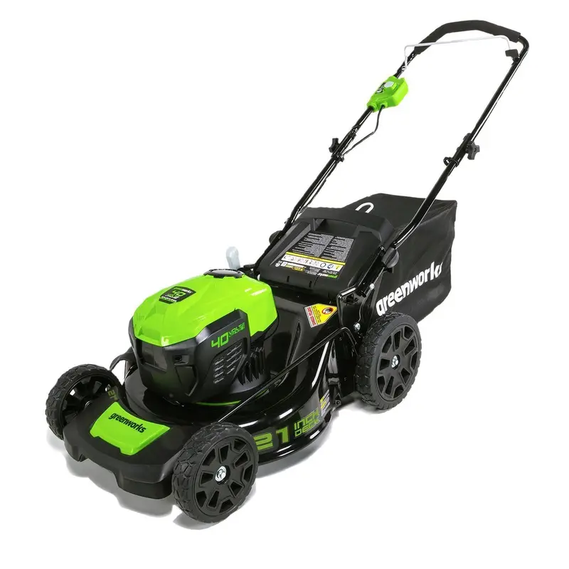 Greenworks Mo40L01 21-Inch 40V Brushless Cordless Lawn Mower — Battery Not Included 1