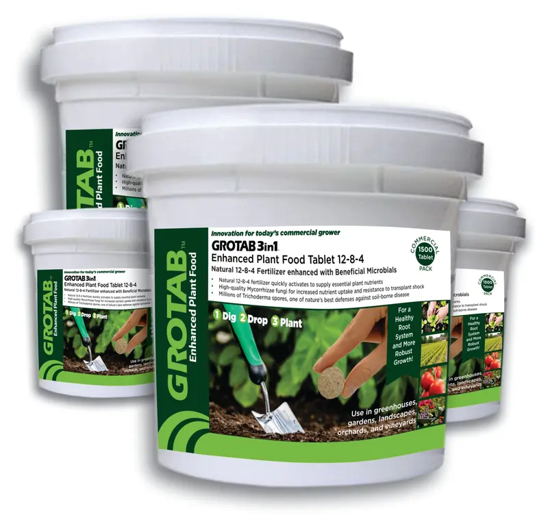 Grotab Slow-Release Fertilizer Tablets For Plants 1