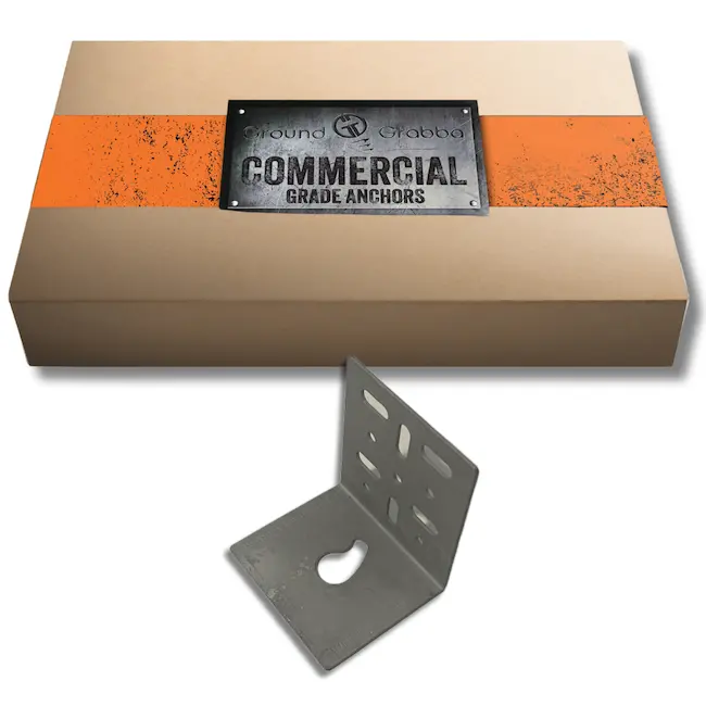 Groundgrabba Multi-L Bracket – Adjustable Mounting For Pipes, Walls & Frames (Hot-Dip Galvanized, 3.5Mm Mild Steel) 1