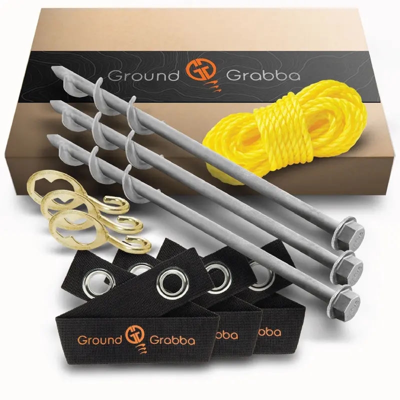 Groundgrabba Treehugger Kit – Non-Damaging Tree-Based Anchoring System 1
