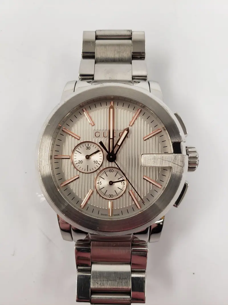 Gucci Stainless Steel Quartz Watch – Model 101.2 (71669-1) 1