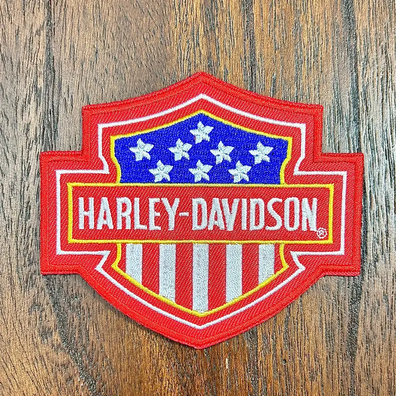 Harley-Davidson Usa Flag Patch 1