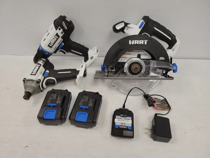 Hart 3-Piece Power Tool Combo Kit – Model I-35464 1