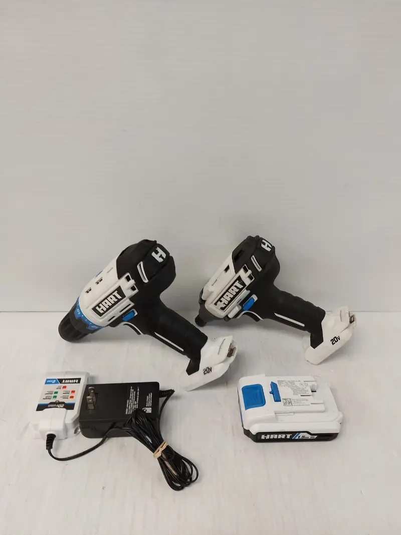 Hart Hpid01Vn/Hpdd01Vn 20V Max Drill & Driver Combo Kit (N86739-2) 1