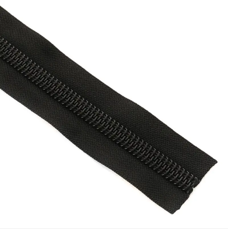 Heavy-Duty #10 Nylon Coil Zipper Chain – Industrial Strength 1