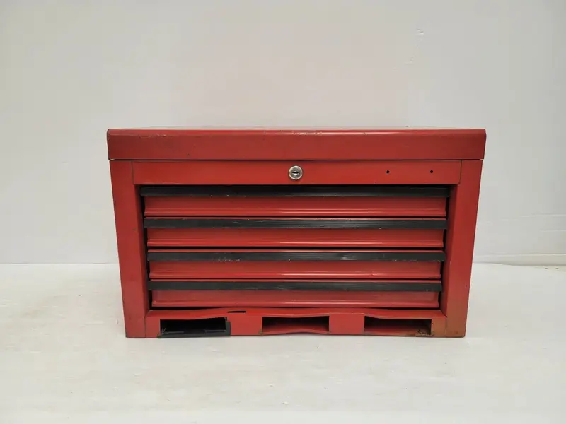 Heavy-Duty Rolling Tool Box – Compact Organizer With Locking Drawers, Model I-34517A 1