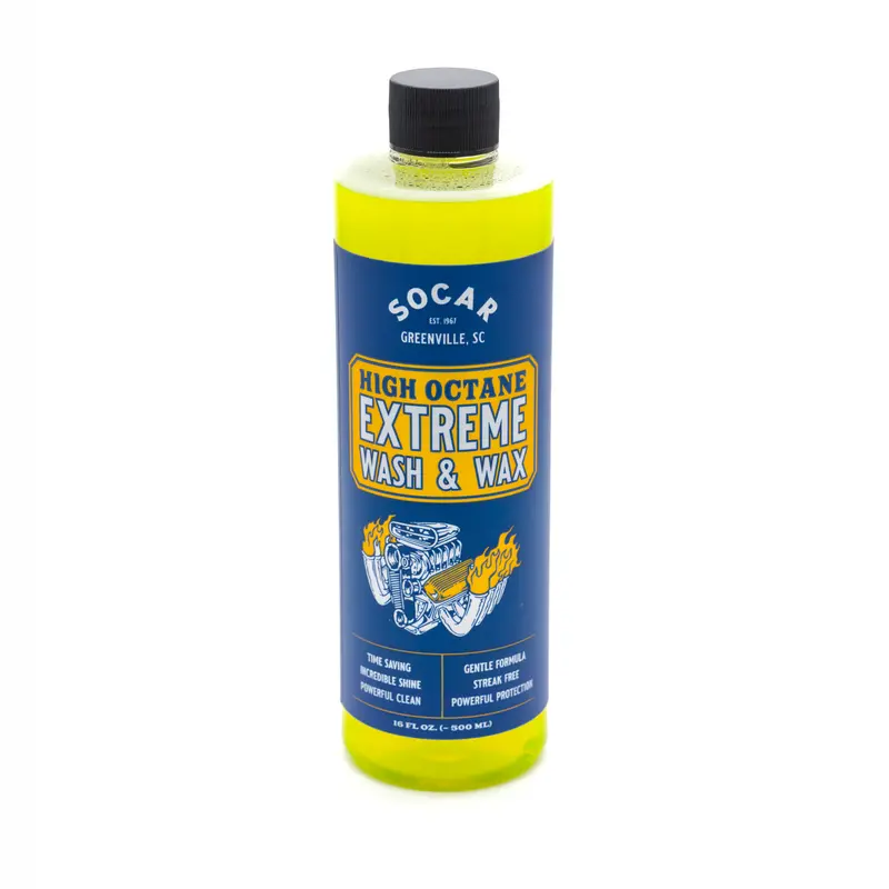 High Octane Ceramic Wash & Wax – Hydrophobic Car Soap For Gloss & Defense 1