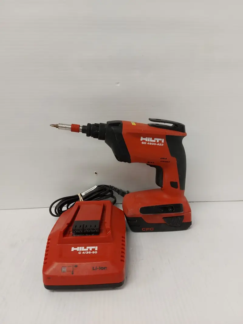 Hilti Sd-4500-A22 Pneumatic Stapler & Nailer – Dual-Function Fastening Tool 1