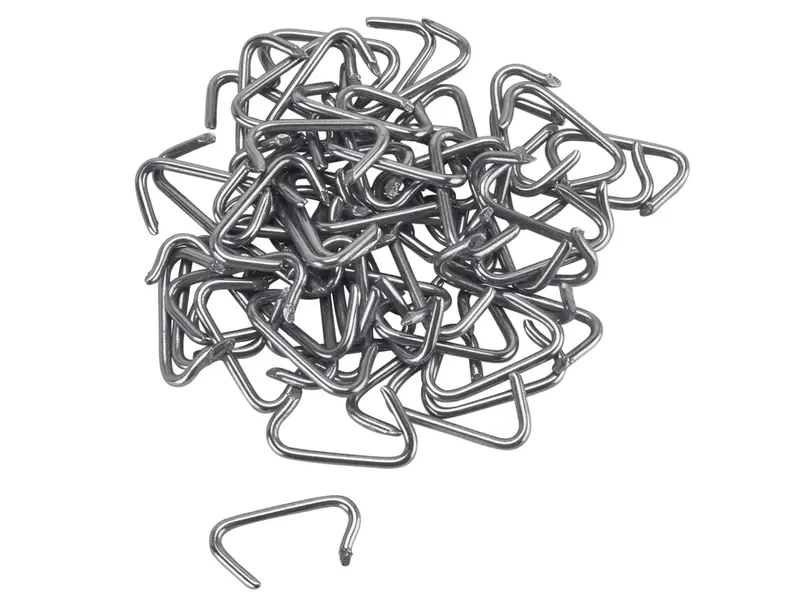 Hog Ring Fasteners – Pre-Bent Steel Rings For Industrial Stapling 1