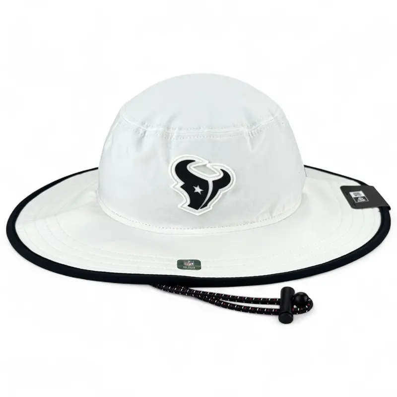 Houston Texans 2025 Panama Bucket Hat – New Era Breathable Training Cap 1