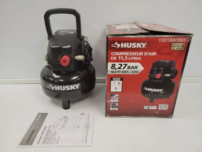 Husky 0210342B 2-Gallon Portable Air Compressor – Oil-Free 1