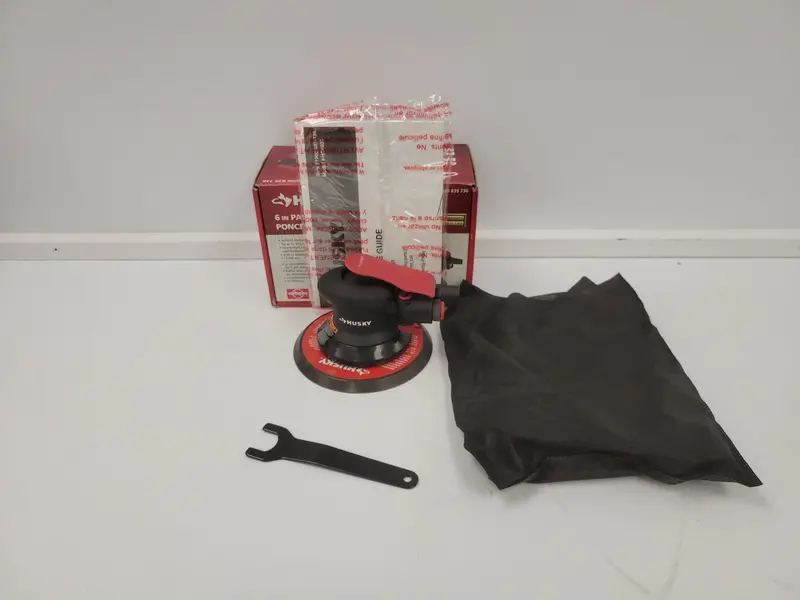Husky Hc4830 Pneumatic Air Sander – 5-Inch Orbital Sanding Tool 1