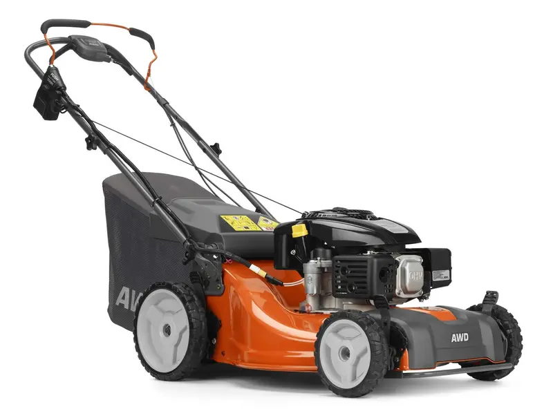 Husqvarna L321Ahe Self-Propelled Lawn Mower – 21-Inch, 163Cc Briggs & Stratton, Orange/Gray Finish 1