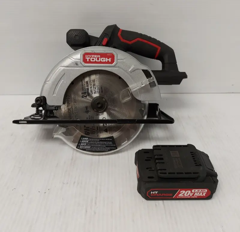 Hyper Tough 7-1/4" Corded Circular Saw – Heavy-Duty Cutting (Model N90624-4) 1