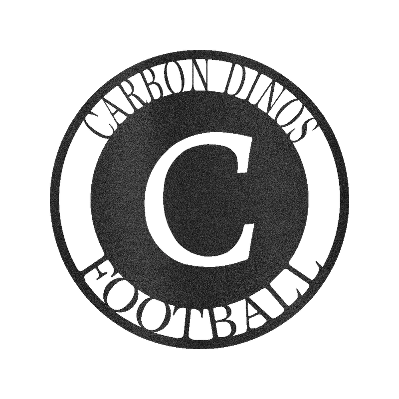 Initial-Based Family Monogram Sign – Custom Circle Or Split Design 1