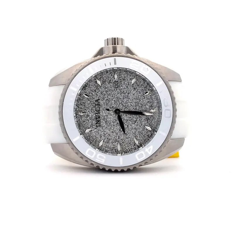 Invicta Angel Women'S Silver Glitter Quartz Watch 1