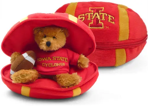 Iowa State Cyclones 8-Inch Zipper Football 1