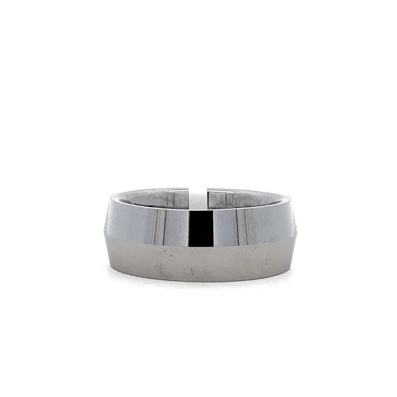 Italian-Crafted Tungsten Men'S Ring – Premium Weight And Finish 1