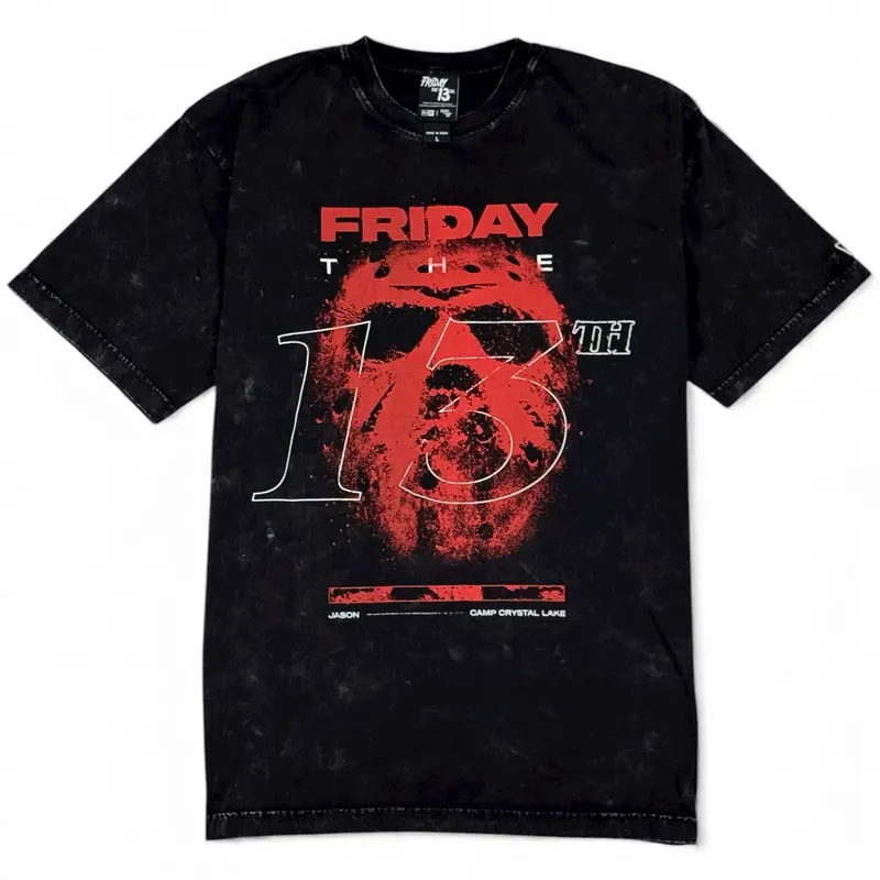 Jason Voorhees Friday The 13Th Graphic T-Shirt – Official New Era Design 1