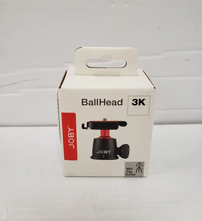Joby 3000-154 Ball Head Tripod Mount – Adjustable Aluminum Camera Support 1