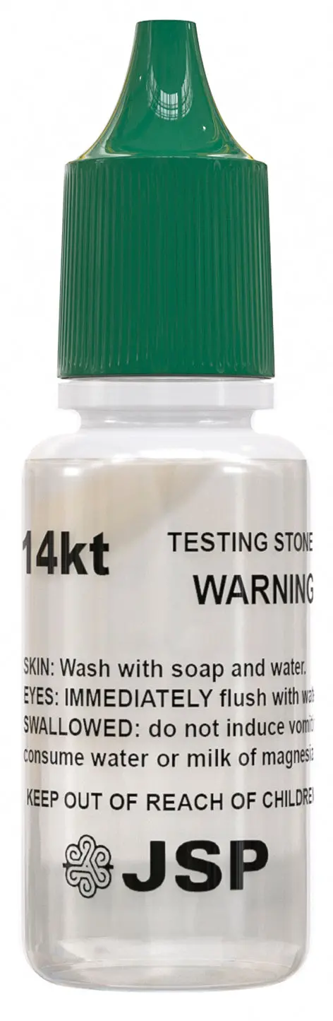 Jsp 14K Gold Testing Acid Solution – Precision Karat Verification For Jewelry & Scrap Metals 1