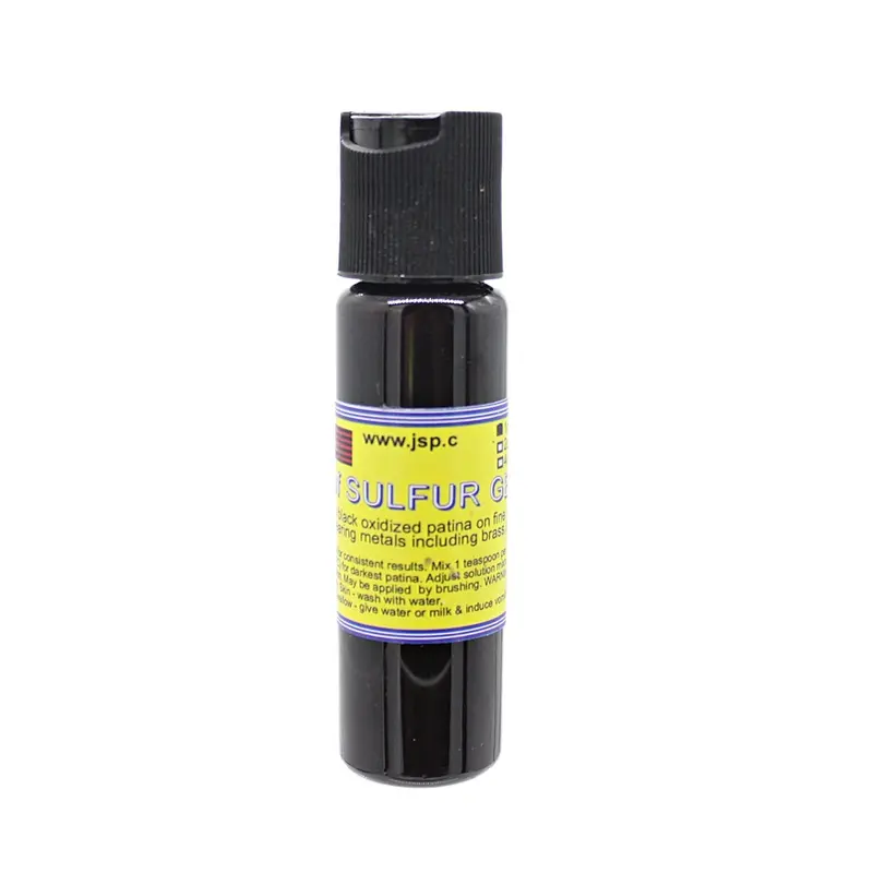 Jsp Liver Of Sulfur Gel (1 Oz) – Patina Solution For Silver, Copper & Brass Jewelry 1