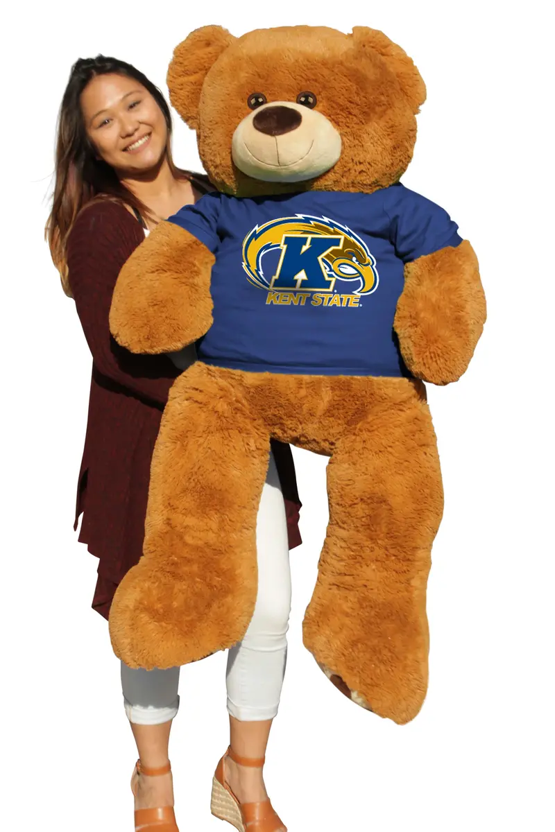 Kent State University 6-Foot Oversized Bear Stuffed Animal 1