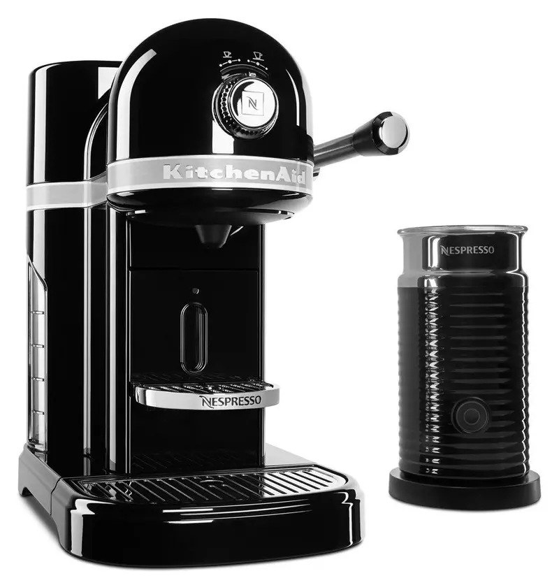 Kitchenaid Kes0504Ob Nespresso-Compatible Coffee Bundle – Onyx Black 1