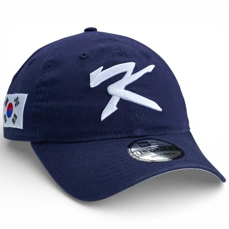 Korea 2026 Wbc Navy New Era 9Twenty Adjustable Strapback Cap 1