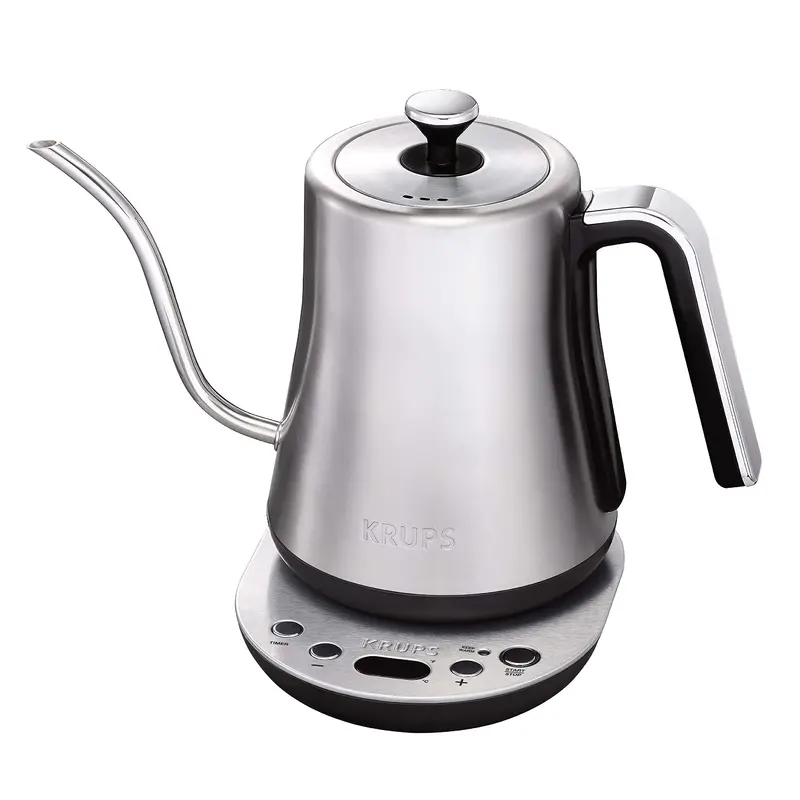 Krups Bw760D51 Gooseneck Electric Kettle – 1.2L, 30-Minute Keep-Warm, Precision Pour 1