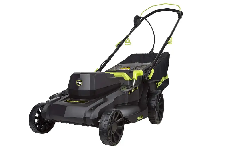 Lawnmaster Mec1218E 19-Inch Corded Electric 3-In-1 Mower In Black 1