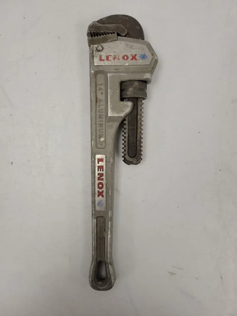 Lenox 14-Inch Forged Pipe Wrench – High-Torque Grip 1