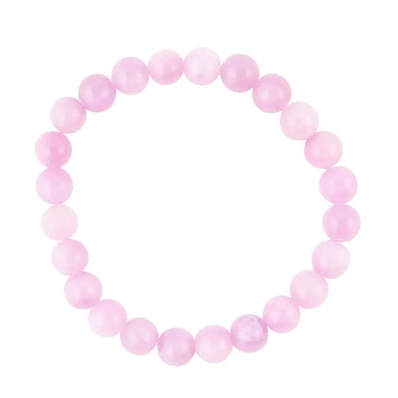 Lilac Jade Beaded Stackable Bracelet 1