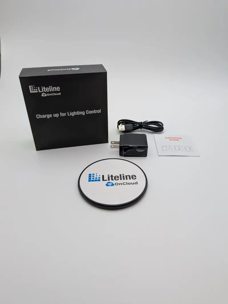 Liteline M-Charge Wireless Charging Pad – Qi-Certified, Fast Charging For Compatible Devices 1