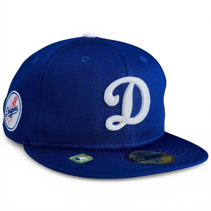 Los Angeles Dodgers 2025 Batting Practice Royal 59Fifty Fitted Hat 1
