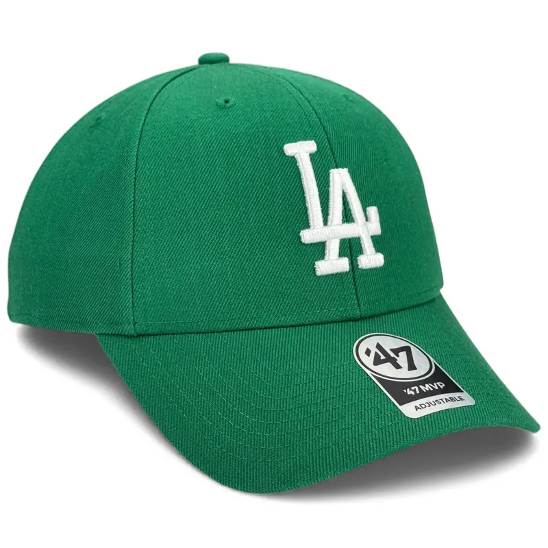 Los Angeles Dodgers 47 Brand Mvp Cap – Kelly Green 1