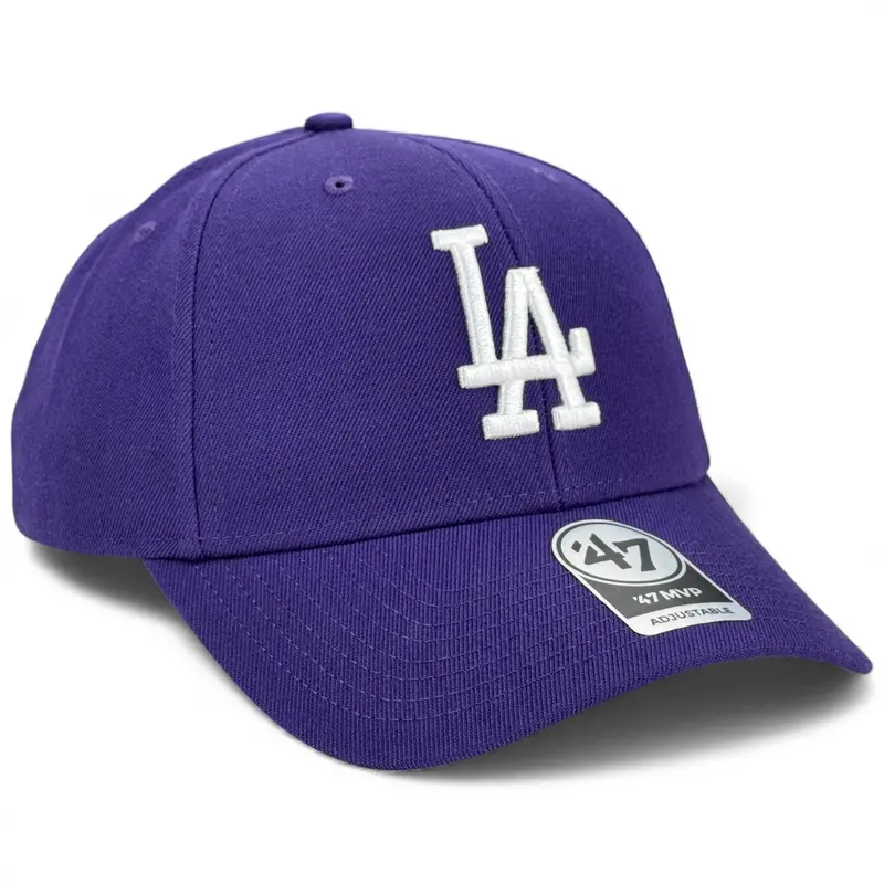 Los Angeles Dodgers 47 Brand Mvp Cap – Purple 1
