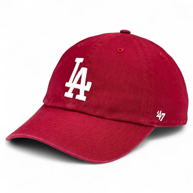 Los Angeles Dodgers 47 Clean Up Cap – Razor Red 1