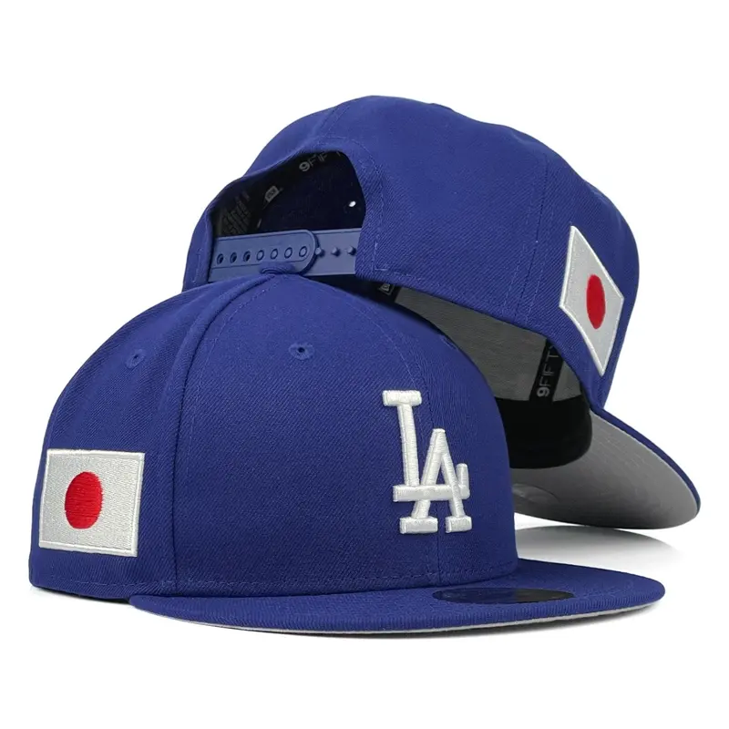 Los Angeles Dodgers Japanese Flag Side Patch 9Fifty Snapback – New Era 1