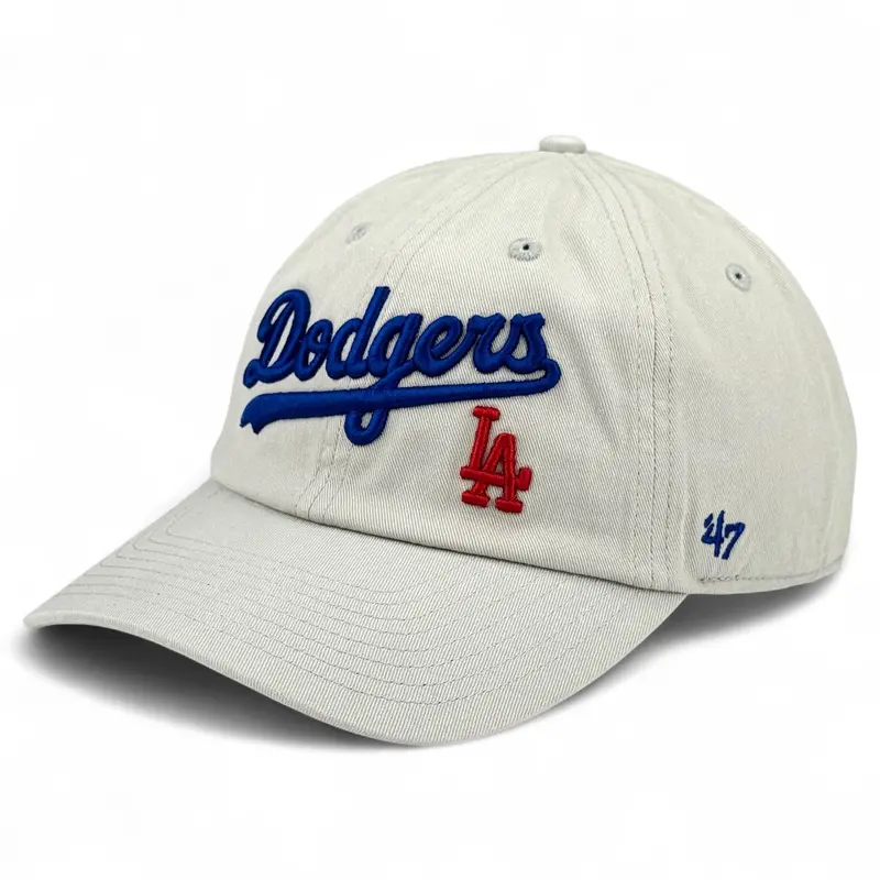 Los Angeles Dodgers Pregame Clean Up Cap – Soft Grey 1