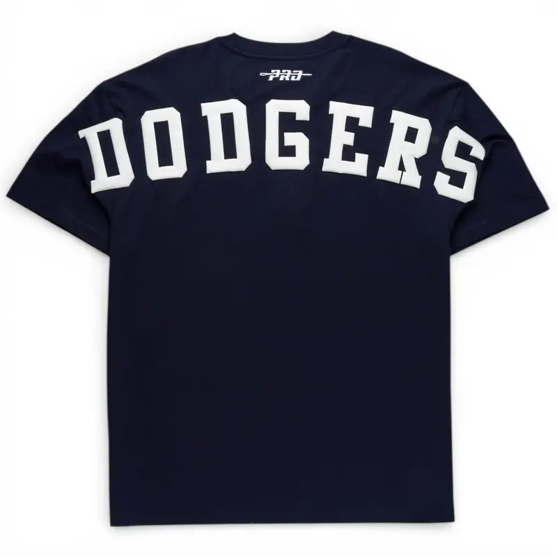 Los Angeles Dodgers Wingspan Cotton Jersey T-Shirt – Midnight Blue 1