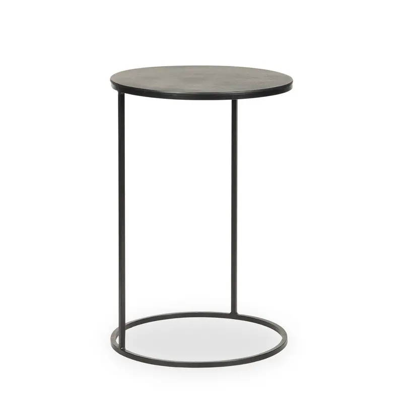 Makatea Compact C-Shaped Side Table 1