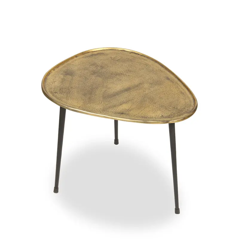 Mallard Mid-Century Coffee Table – Solid Wood With Organic Shape 1