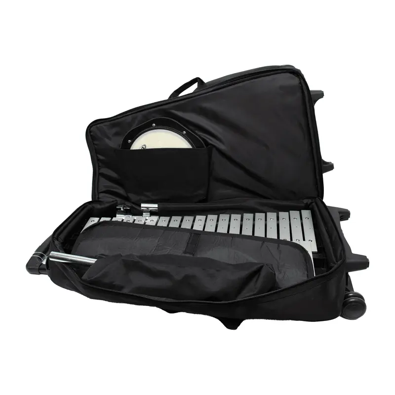 Mapex Mck1432Dp Portable Snare Drum And Bell Percussion Kit With Backpack 1