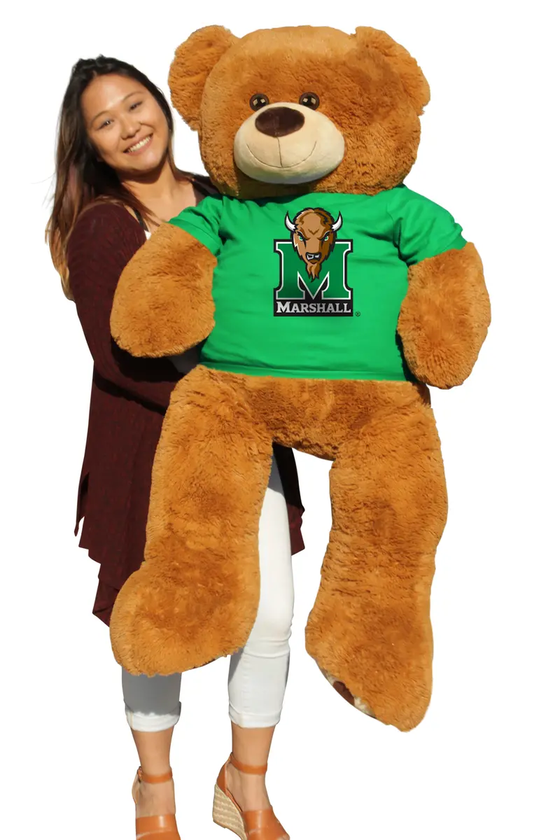 Marshall University 6-Foot Giant Plush Bear Mascot 1