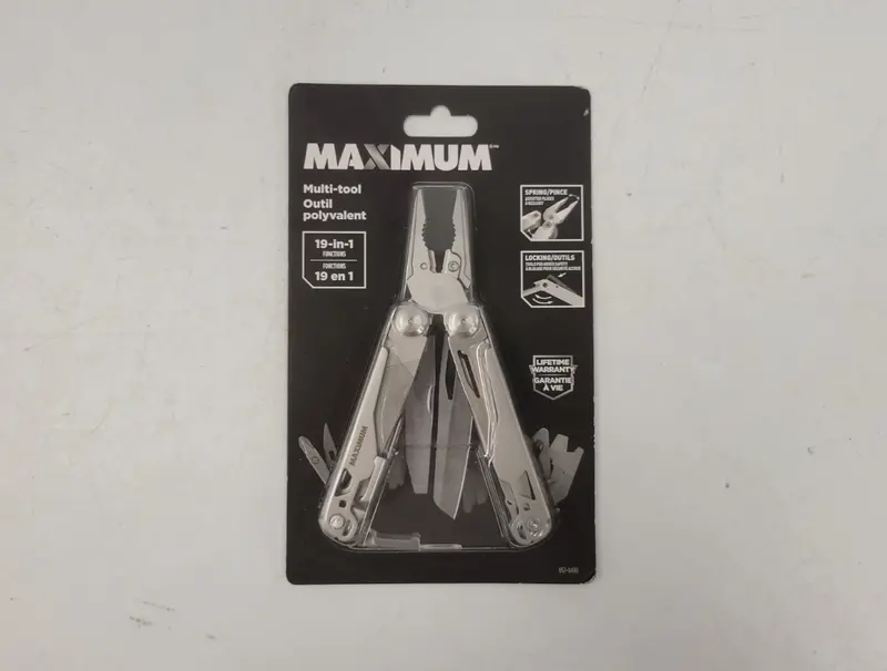 Maximum 057-0430 12-In-1 Compact Multi-Tool – Ergonomic Grip 1