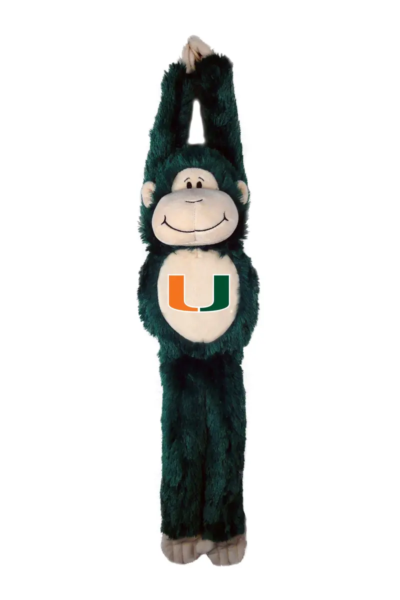 Miami Hurricanes Velcro Monkey Toy 1
